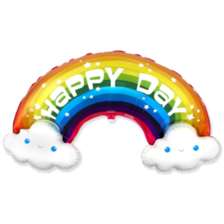 Happy Day Regnbåge Folieballong