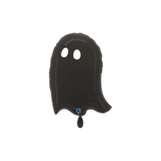 Spökfolieballong Svart