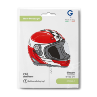 Motorcykelhjälm Folieballong