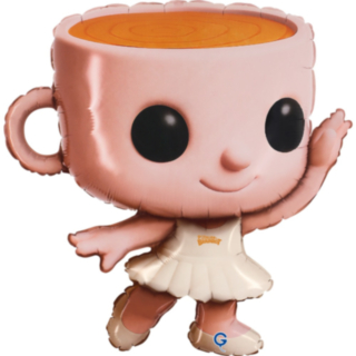 Ballerina Cappuccina Folieballong