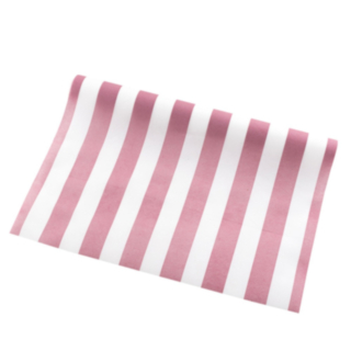 Randig Bordslöpare Rosa/Vit
