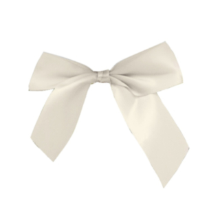 Satin Dekorationsrosetter Beige