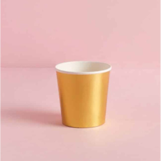 Shotglas Papper Guld