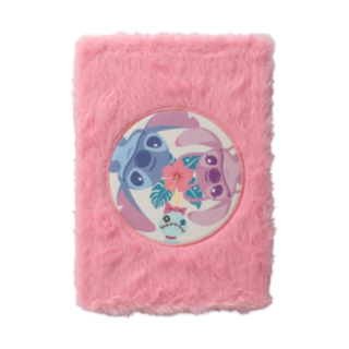 Stitch® Fluffig Anteckningsbok Rosa