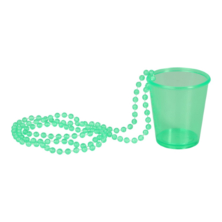 Shotglas Halsband Neongrön