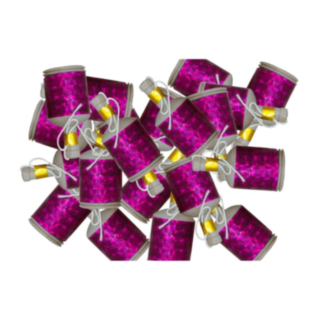 Party Poppers Rosa