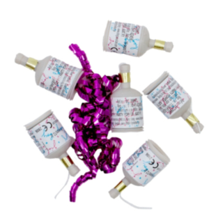 Gender Reveal Party Poppers Lila