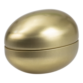 Påsk Metallägg Guld