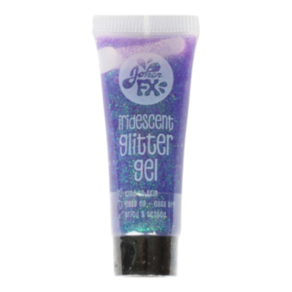 Iriserande Glittergel Lila