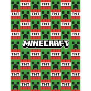 Minecraft® TNT Fleecefilt