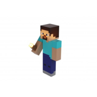 Minecraft® Steve Nattlampa