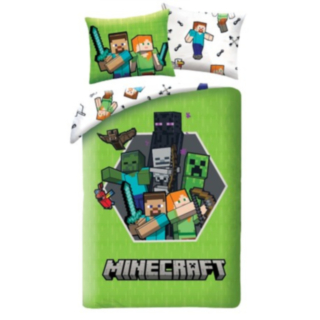 Minecraft® Sängkläder Grön