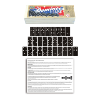 Domino Trälåda 28 Delar