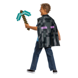 Minecraft® Hacka och Cape-set för Barn