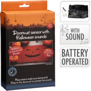 Halloween Sensor Dörrmatta Med Ljud