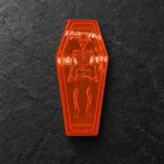 Orange Skelet Slikæske