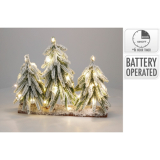 Snö LED Julgranar