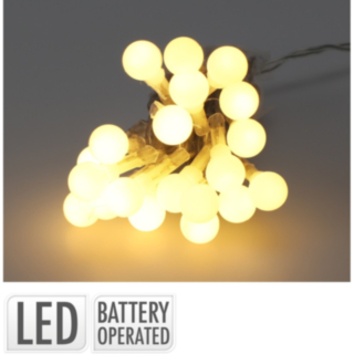 Batteridriven Ljusslinga
