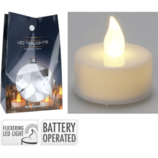 LED Värmeljus Vit