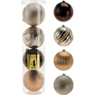 Julgranskulor Amber