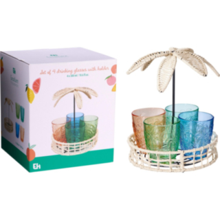 Palm Glas Med Hållare
