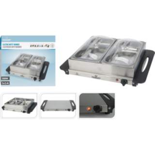 Elektrisk Buffévärmare Med Värmeplatta