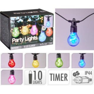 Filament Ljusslinga Flerfärgad