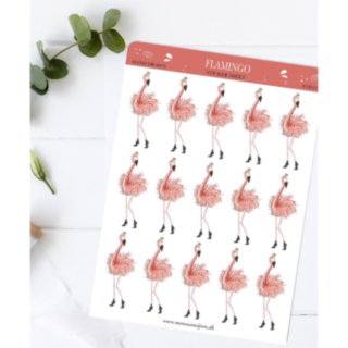 Flamingo Klistermärken