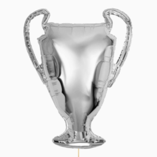 Pokal Folieballong Silver