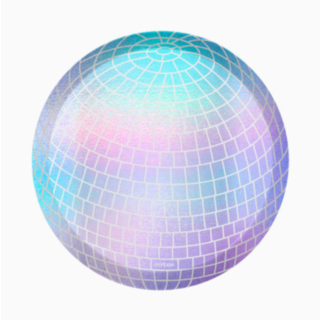 Discokula Serveringsfat Iriserande