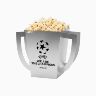 Party We Are The Champions Popcornbägare