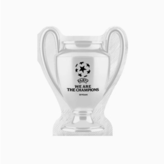 Pokal We Are The Champions Servetter Vit