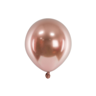 Små Ballonger Metallisk Roséguld