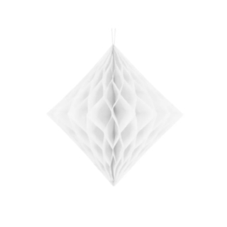 Diamant Honeycomb Vit