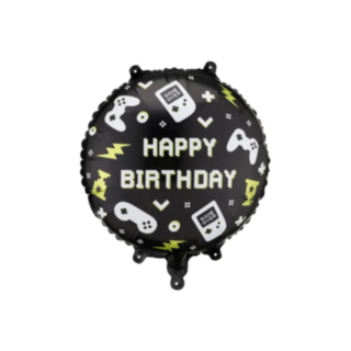 Happy Birthday Gamer Folieballong