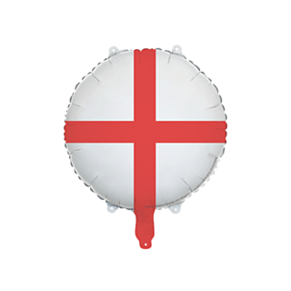 Rund England Flag Folieballon