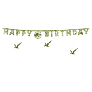 Jurassic World® Happy Birthday-banner