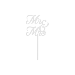 Mr & Mrs Tårttopp Vit