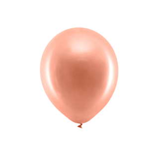 Krom Latexballoner Rosaguld