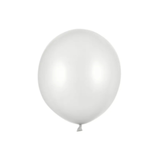 Latexballonger Metallisk Silver 43 cm
