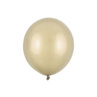 Latexballonger Metallic Kallguld 43 cm