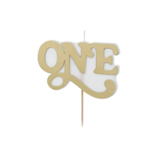 One Tårtljus Guld