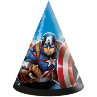 Avengers® Captain America Partyhattar