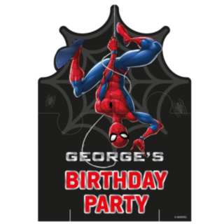 Spider-Man® Födelsedagsskylt
