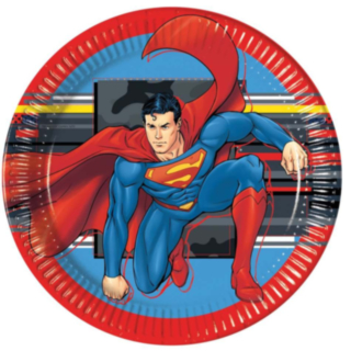 Superman® Papperstallrikar
