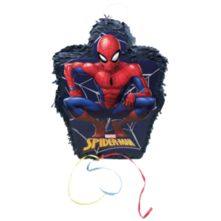 Spider-Man® Pull Piñata Blå