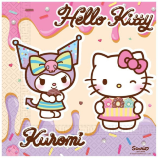 Hello Kitty® Kuromi Servetter