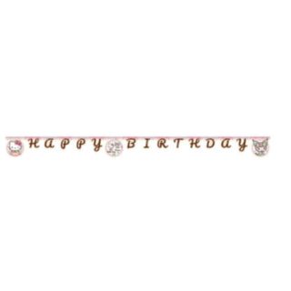 Hello Kitty® & Kuromi Happy Birthday Pappersgirlang
