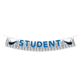 Studentgirlang Blå/Silver