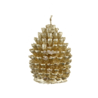 Grankotte Stearinljus Guld